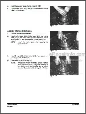 Photo 4 - Doosan DX62R-3 DX63-3 Shop Manual Track Excavator 950106-01085E