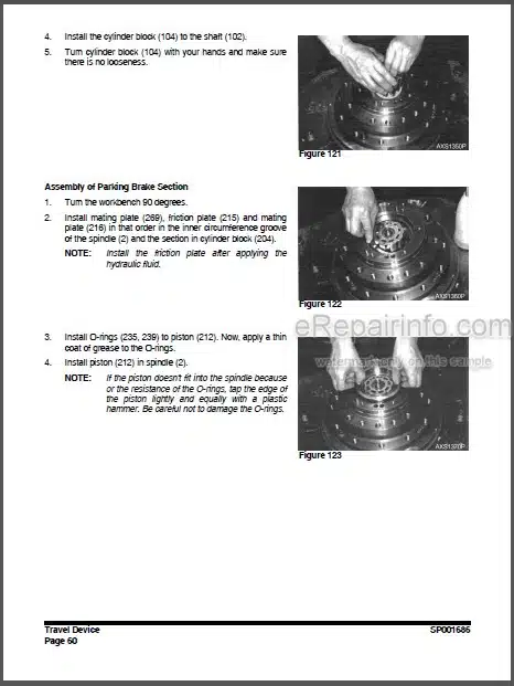 Photo 1 - Doosan DX62R-3 DX63-3 Shop Manual Track Excavator 950106-01085E