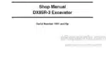 Photo 5 - Doosan DX85R-3 Shop Manual Track Excavator 950106-01030E