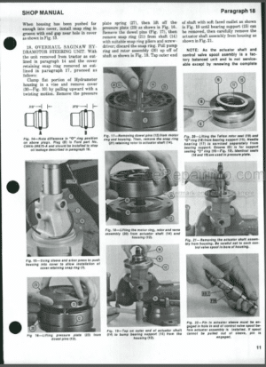 Photo 13 - Ford 8000 8600 8700 9000 9600 9700 TW-10 TW-20 TW-30 Shop Manual Tractor