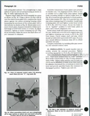 Photo 2 - Ford TW-5 TW-15 TW-25 TW-35 Shop Manual Tractor