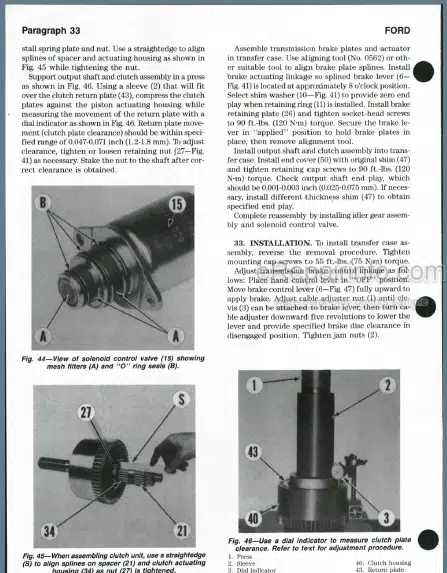 Photo 1 - Ford TW-5 TW-15 TW-25 TW-35 Shop Manual Tractor