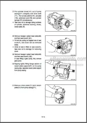 Photo 7 - Hyundai R140W-7 Repair Manual Wheel Excavator