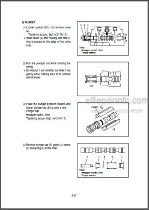 Photo 8 - Hyundai R170W-7A Repair Manual Wheel Excavator