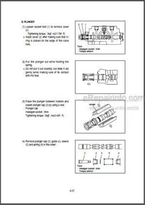 Photo 4 - Hyundai R170W-3 Repair Manual Wheel Excavator