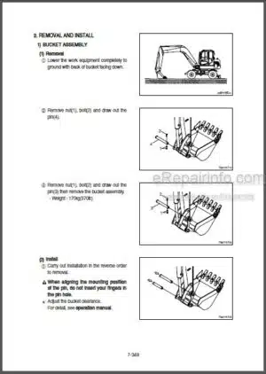 Photo 7 - Hyundai R55W-7A Repair Manual Wheel Excavator