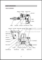 Photo 5 - Hyundai R95W-3 Repair Manual Wheel Excavator