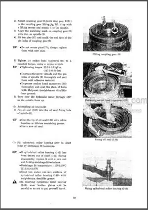 Photo 10 - Kobelco SK100LV SK120V SK120LCV Shop  Manual Hydraulic Excavator S5LP0008E1