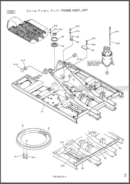 Photo 1 - Kobelco Mark VI SK330 SK330LC Parts Manual Hydraulic Excavator S3LC00003ZE04