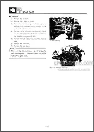 Photo 6 - Kobelco SK045 SK045-2 SK050 Shop Manual Hydralic Excavator S5PY0002E1