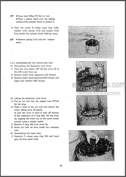Photo 1 - Kobelco SK100L SK120LC Shop Manual Hydraulic Excavator S5LP0006E1