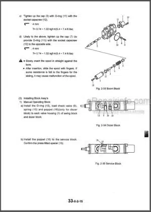 Photo 12 - Kobelco SK15MSR SK16MSR Shop And Parts Manual Hydraulic Excavator