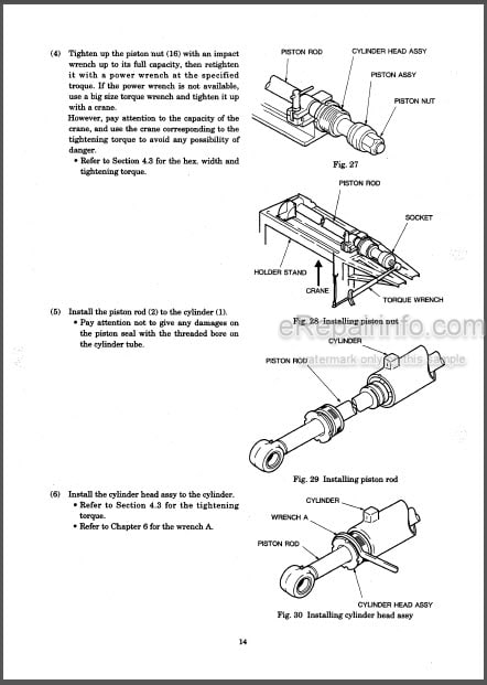 Photo 1 - Kobelco SK15SR SK20SR Shop And Parts Manual Hydraulic Excavator