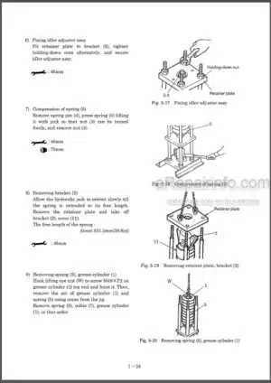 Photo 11 - Kobelco SK200SR SK200SRLC Shop Manual Hydraulic Excavator S5YB0002E2