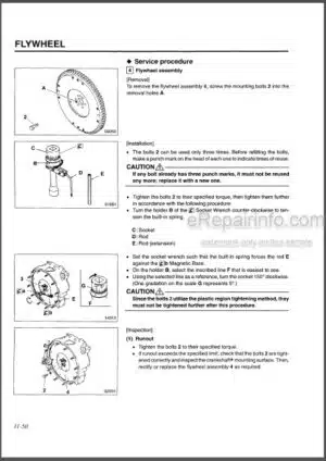 Photo 3 - Kobelco SK330VI SK330LCVI SK330NLCVI Shop Manual Excavator S5LC0007E