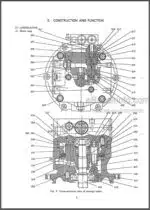 Photo 5 - Kobelco SK40SR SK45SR Workshop And Parts Manual Hydraulic Excavator