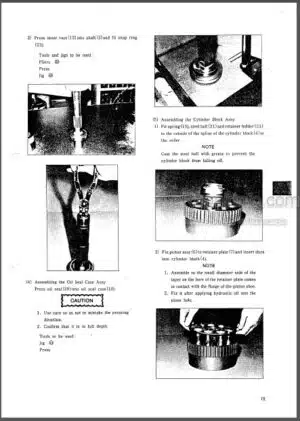 Photo 7 - Kobelco SK430III SK430LCIII  Shop Manual Hydraulic Excavator S5LS0004E