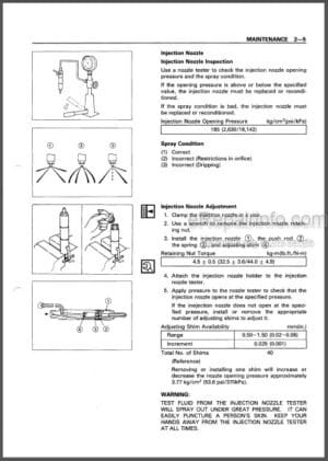 Photo 6 - Kobelco SK70SR-1E Shop Manual Hydraulic Excavator