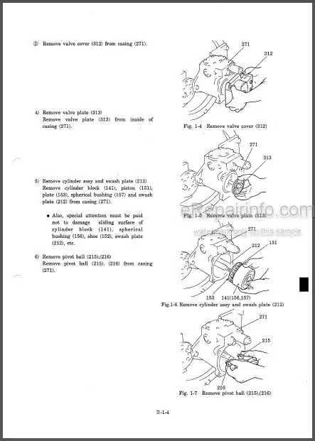 Photo 1 - Kobelco SK70SR Shop And Parts Manual Hydraulic Excavator