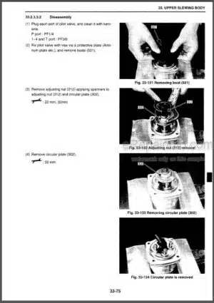 Photo 1 - Kobelco SK80MSR-1ES Shop Manual Hydraulic Excavator S5LF0005E01