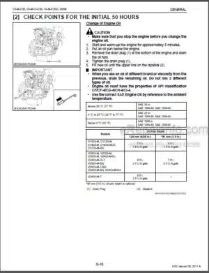 Photo 3 - Kubota 03-M-E3B 03-M-DI-E3B 03-M-E3BG Workshop Manual Engine