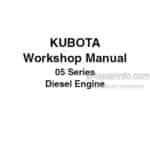 Photo 4 - Kubota 05 Series Workshop Manual Diesel Engine