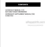 Photo 4 - Kubota B2410 B2710 B2910 B7800 Workshop Manual Workshop Supplement For 7800HSD Tractor