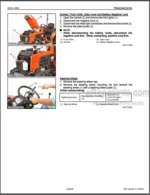 Photo 7 - Kubota GL7000-CAN GL11000-CAN Workshop Manual Diesel Generator