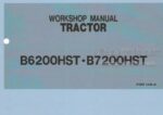 Photo 5 - Kubota B6200HST B7200HST Workshop Manual Tractor