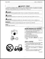Photo 3 - Kubota BX1500 Workshop Manual Sub Compact Tractor