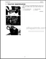 Photo 5 - Kubota BX1500 Workshop Manual Sub Compact Tractor