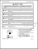 Photo 4 - Kubota BX1800 BX2200 Workshop Manual Tractor