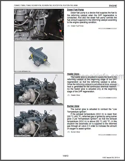 Photo 1 - Kubota  F2690E, F2690E, F3990, RCK60P-F39, RCK60R-F36, RCK72P-F39, RCK72R-F36 Workshop Manual Mower