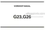 Photo 5 - Kubota G23 G26 Workshop Manual Ride On Mowers