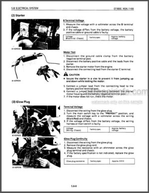 Photo 8 - Kubota M59 TL1350 BT1200 Workshop Manual Tractor Front Loader Backhoe