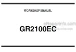 Photo 5 - Kubota GR2100EC Workshop Manual Lawn Mower
