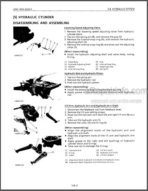 Photo 1 - Kubota L2050 Workshop Manual Tractor