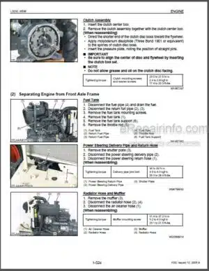 Photo 3 - Kubota L3200 Workshop Manual Tractor