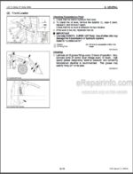 Photo 3 - Kubota L45 TL1000A BT1000A Workshop Manual Tractor Front Loader Backhoe