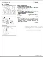 Photo 3 - Kubota L45 TL1000A BT1000A Workshop Manual Tractor Front Loader Backhoe