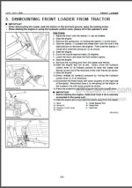 Photo 2 - Kubota LA181 LA211 Workshop Manual Front Loader