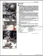 Photo 2 - Kubota M135X-S Workshop Supplement Manual Tractor