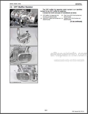 Photo 7 - Kubota M7580 M8580 M9580 Workshop Manual Tractor