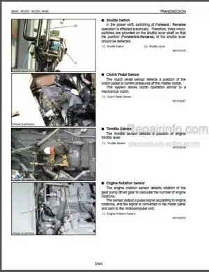 Photo 1 - Kubota M95X M105X M125X Workshop Manual Tractor