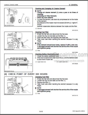 Photo 1 - Kubota OC60-E3 OC95-E3 Workshop Manual Diesel Engine