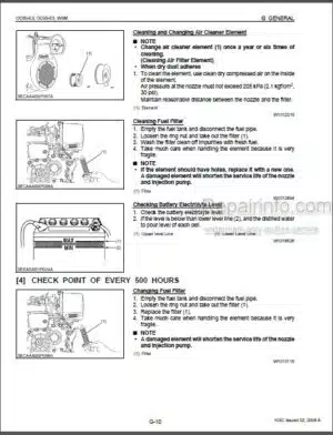 Photo 8 - Kubota OC60-E3 OC95-E3 Workshop Manual Diesel Engine