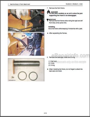 Photo 8 - Kubota M7580 M8580 M9580 Workshop Manual Tractor
