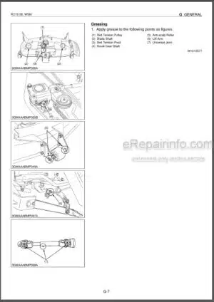 Photo 8 - Kubota L2800 L3400 Workshop Manual Tractor