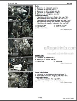 Photo 9 - Kubota RTV-X1100C Workshop Manual Utility Vehicle