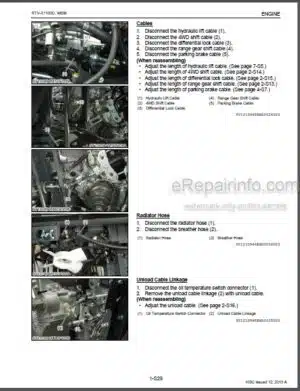 Photo 9 - Kubota RTV-X1100C Workshop Manual Utility Vehicle